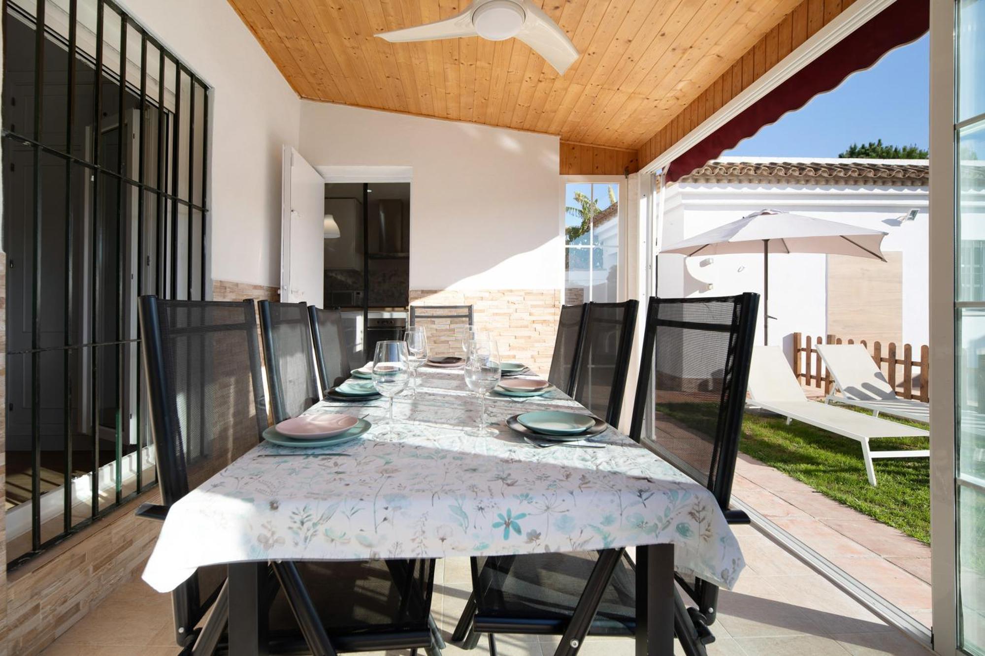 Cirpe Mar Villa Chiclana de la Frontera Buitenkant foto