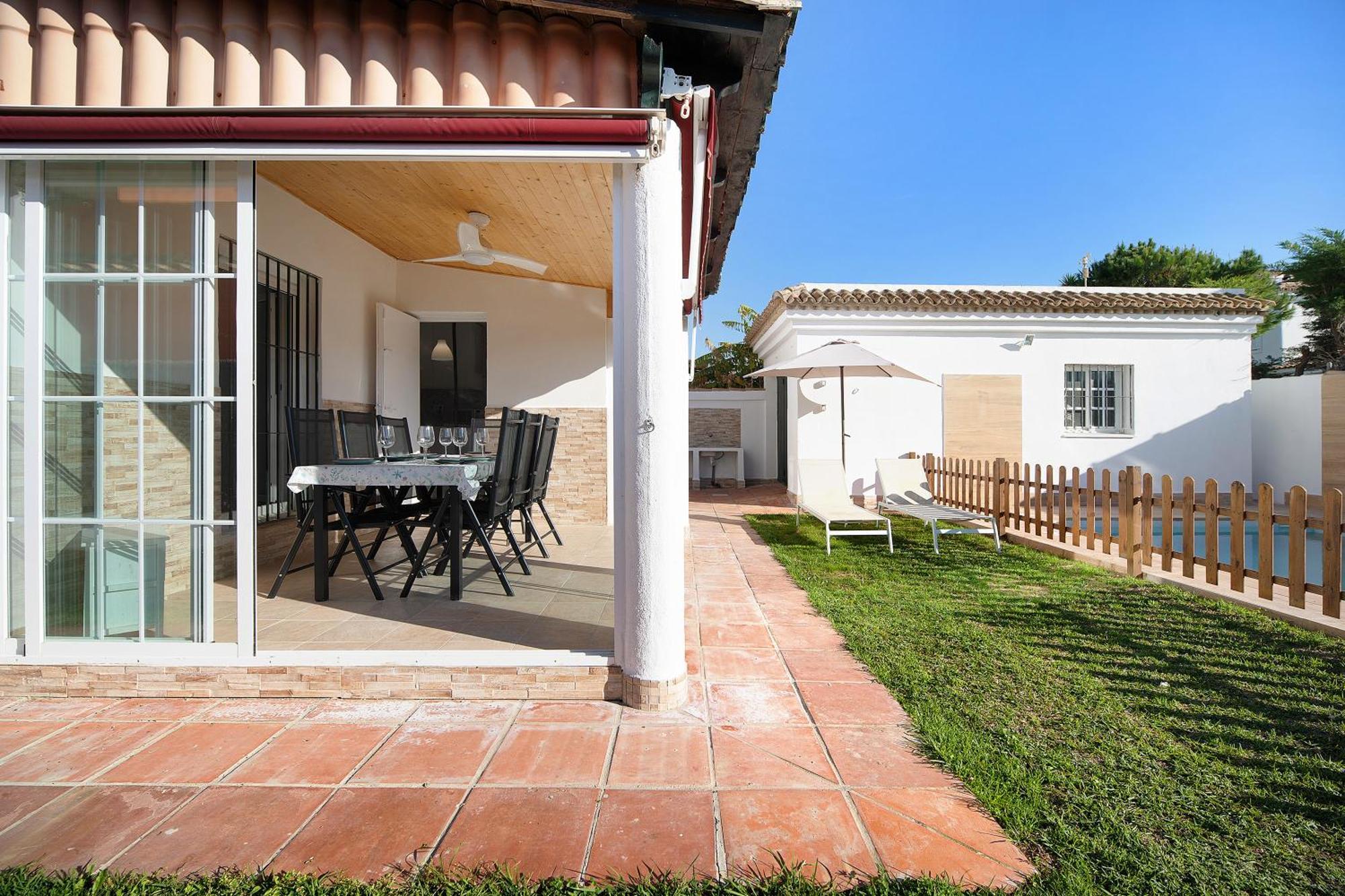 Cirpe Mar Villa Chiclana de la Frontera Buitenkant foto